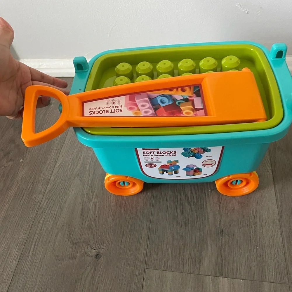 Soft Blocks Building Set for Kids - Multicolor